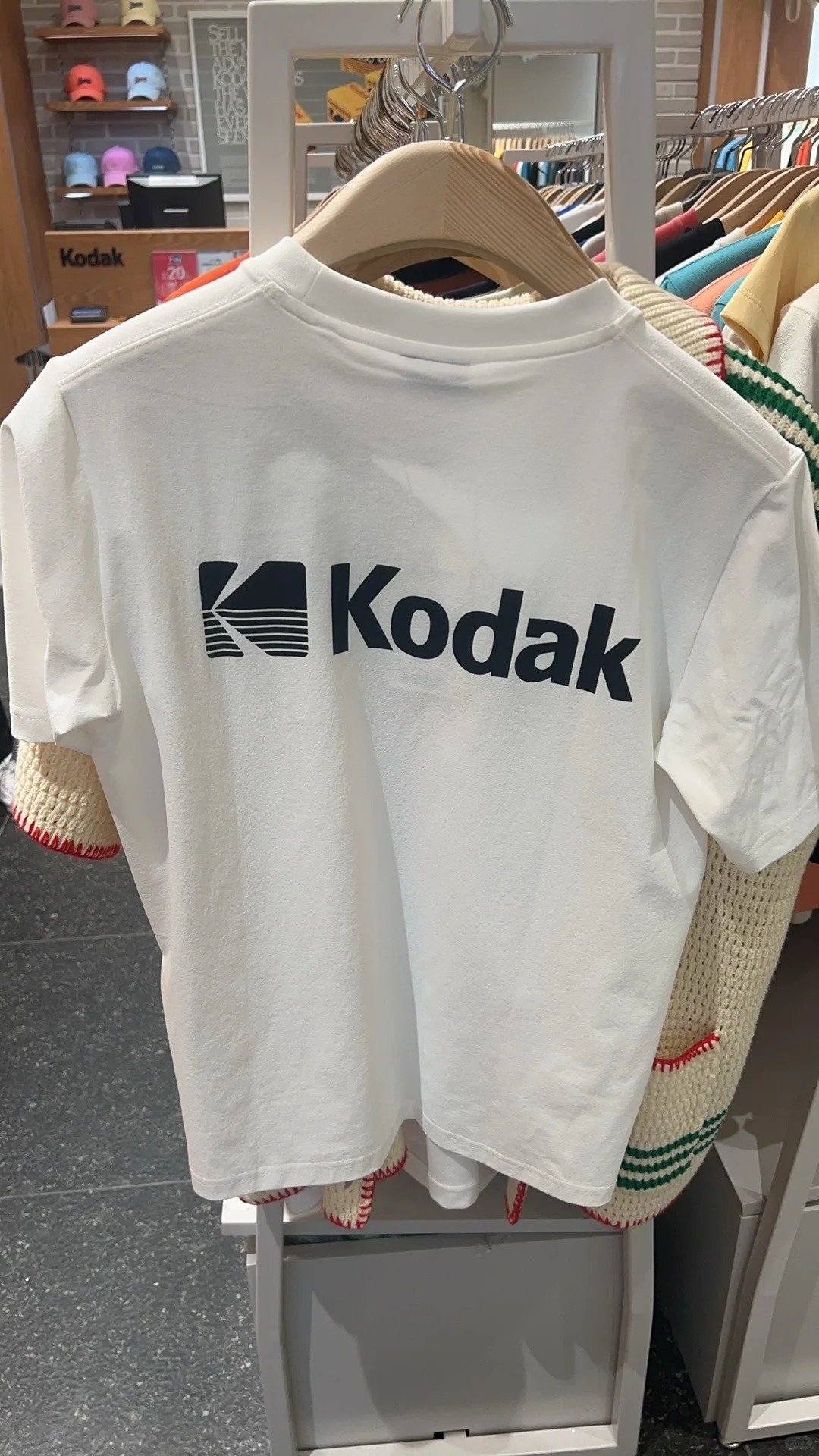Streetwear Brand With A Logo - Kodak Unisex Oversized T-Shirt Classic Brand