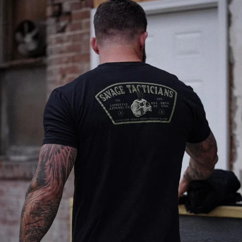 Fashion Brand Print Man T-shir - Streetwear Brand Clothing recension och pris