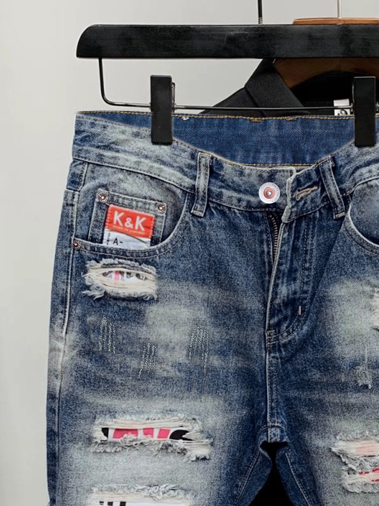 2026 Summer Ripped Straight Me - Streetwear Brand Clothing recension och pris