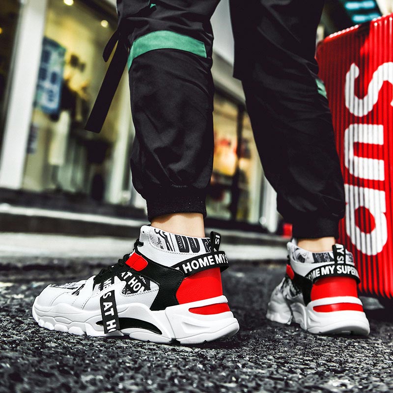 Large Size High Top Chunky Man - Streetwear Brand From Japan recension och pris