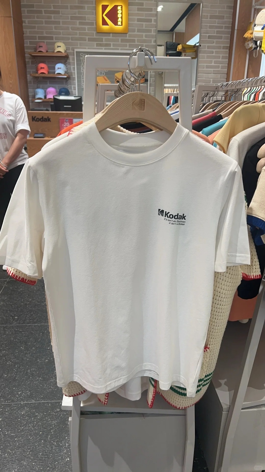 Kodak Unisex Oversized T-Shirt - Streetwear Brand With A Logo recension och pris