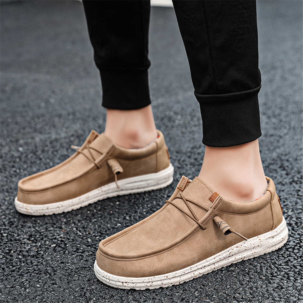 Round Foot Non-slip Men's Snea - Streetwear Brand Shoes recension och pris