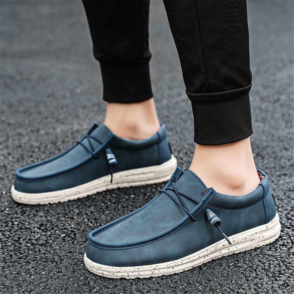 Round Foot Non-slip Men's Snea - Streetwear Brand Shoes recension och pris