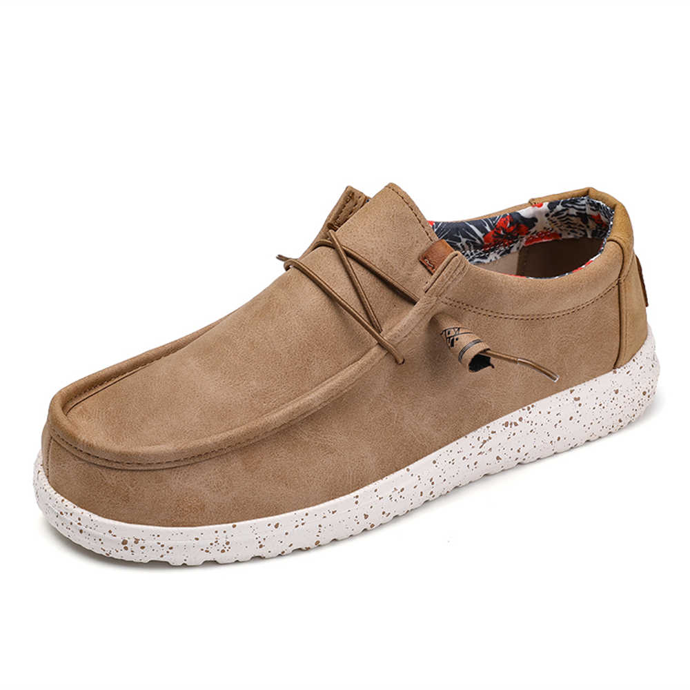 Round Foot Non-slip Men's Snea - Streetwear Brand Shoes recension och pris
