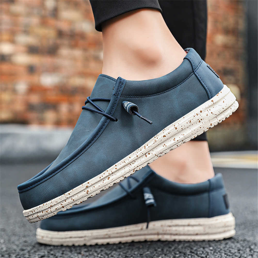 Round Foot Non-slip Men's Snea - Streetwear Brand Shoes recension och pris