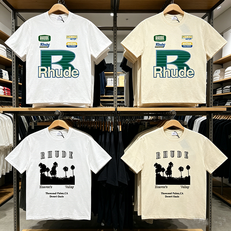 Streetwear Brand Rhude T-shirt - Streetwear Brand With A Logo recension och pris