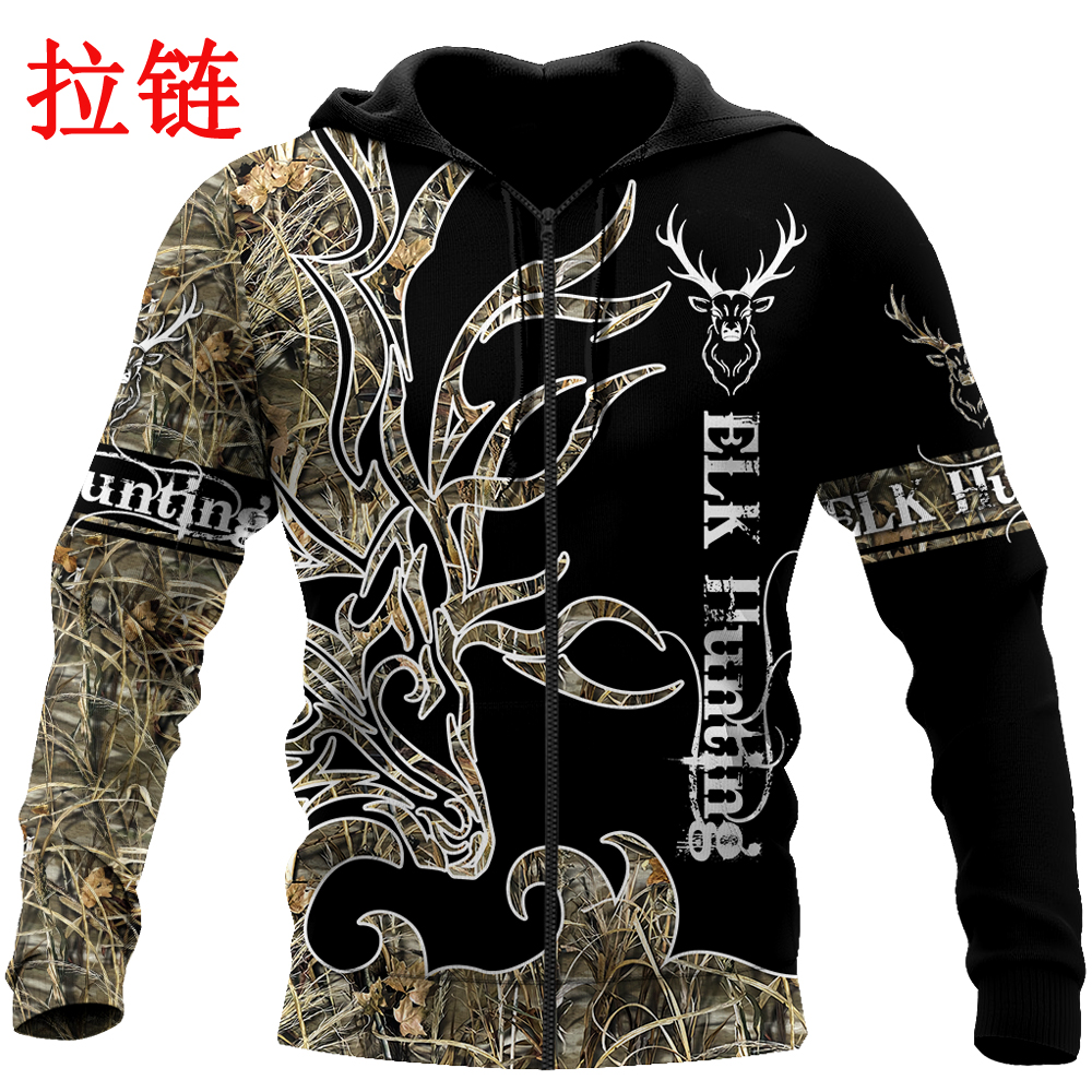 Brand Novelty Hoodies Deer Hun - Streetwear Brand Tracksuit recension och pris