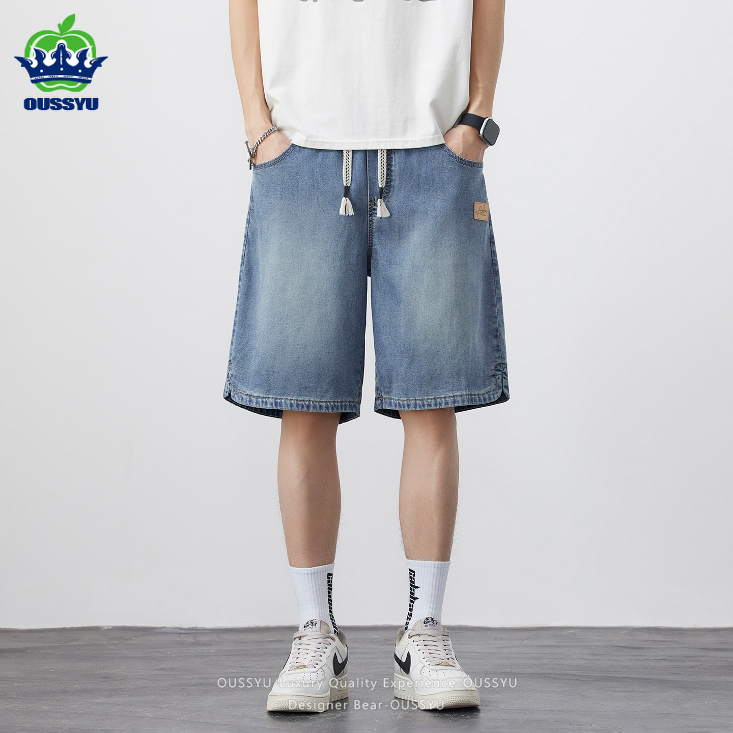 2026 New Summer Thin Men's Jor - Streetwear Brand Jorts recension och pris