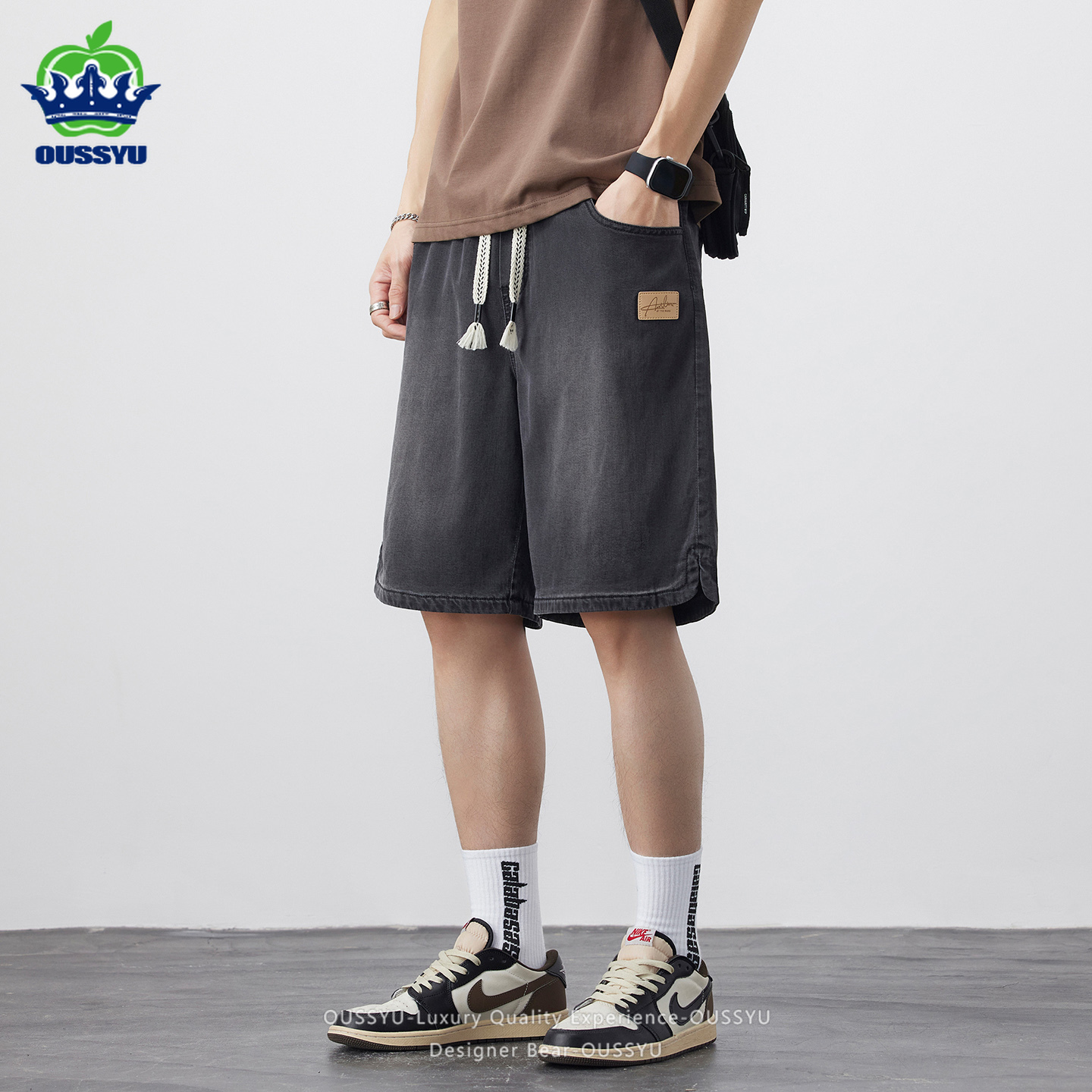 2026 New Summer Thin Men's Jor - Streetwear Brand Jorts recension och pris