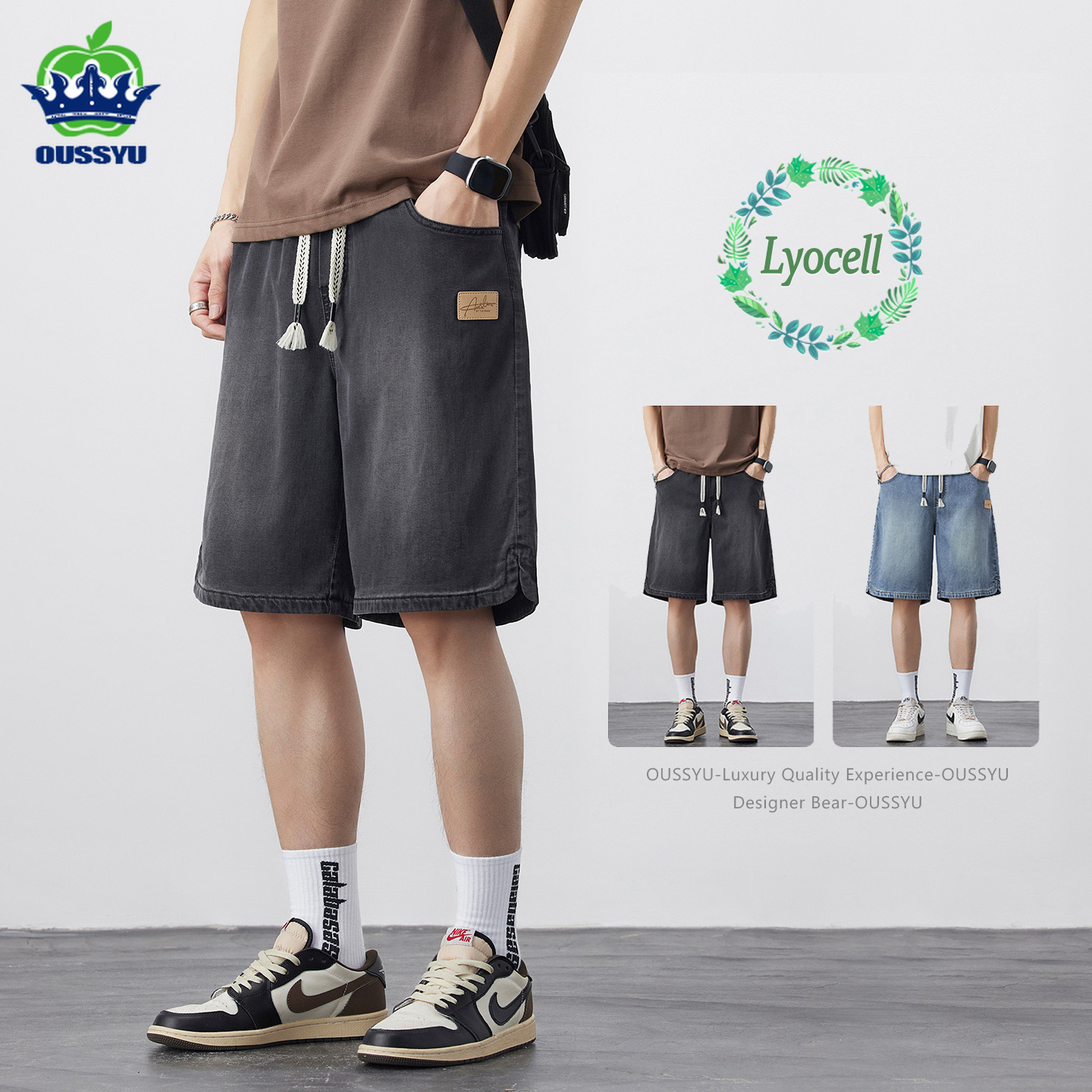 Brand Clothing Summer Thin Men - Streetwear Brand Jorts recension och pris